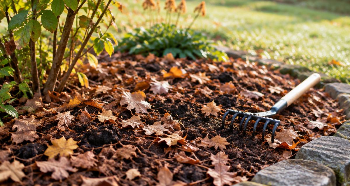 Beete im Herbst winterfest machen